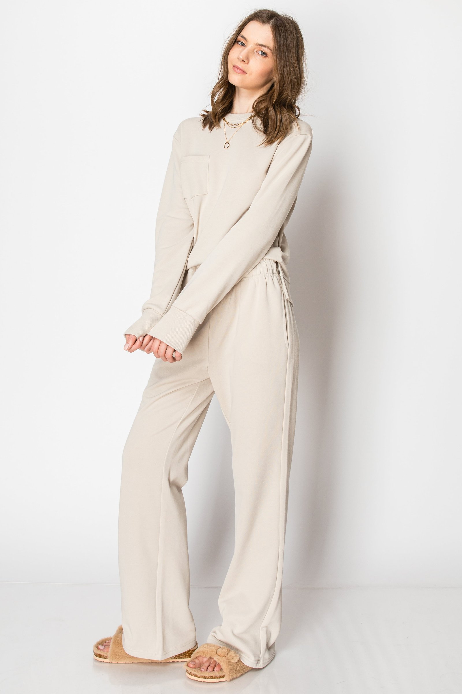Long Sleeve French Terry LOUNGE SET