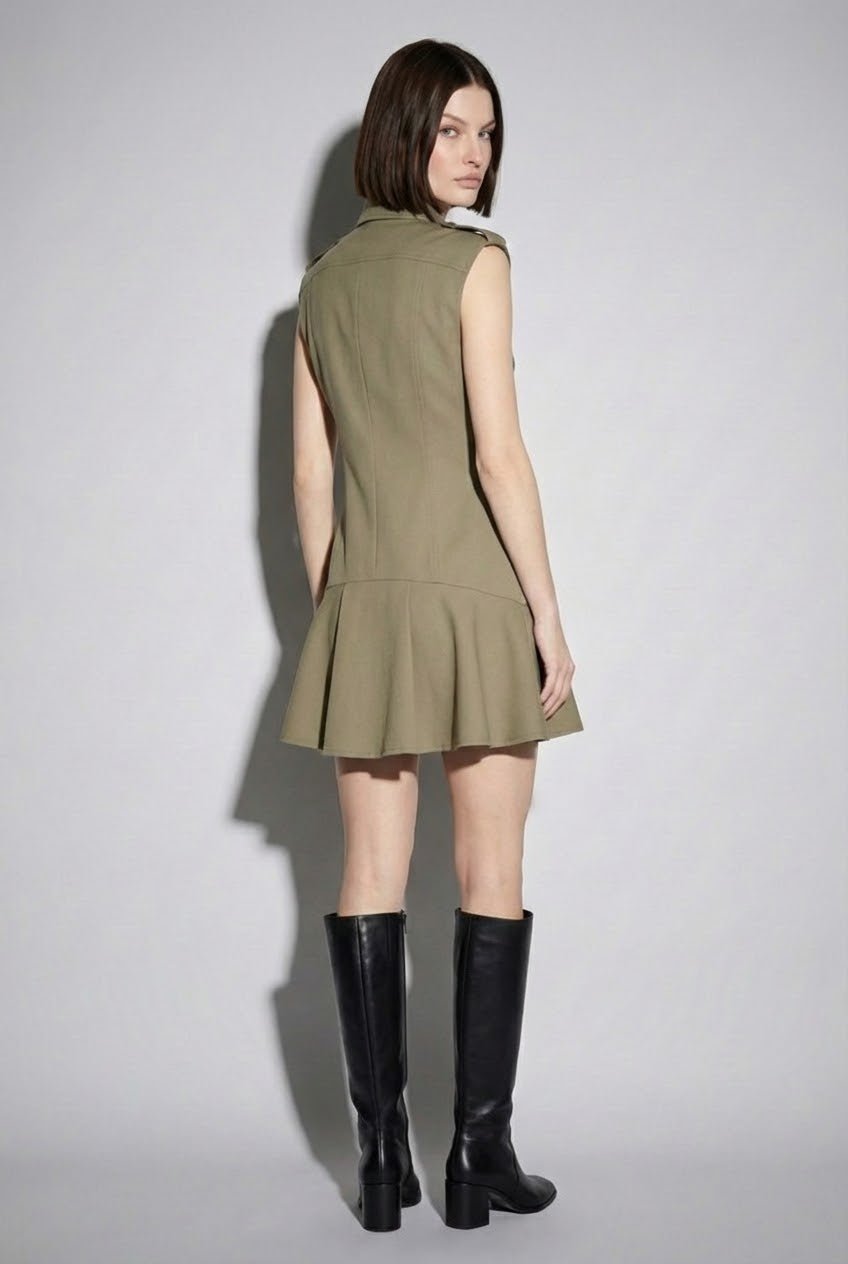 Utility Mini Dress