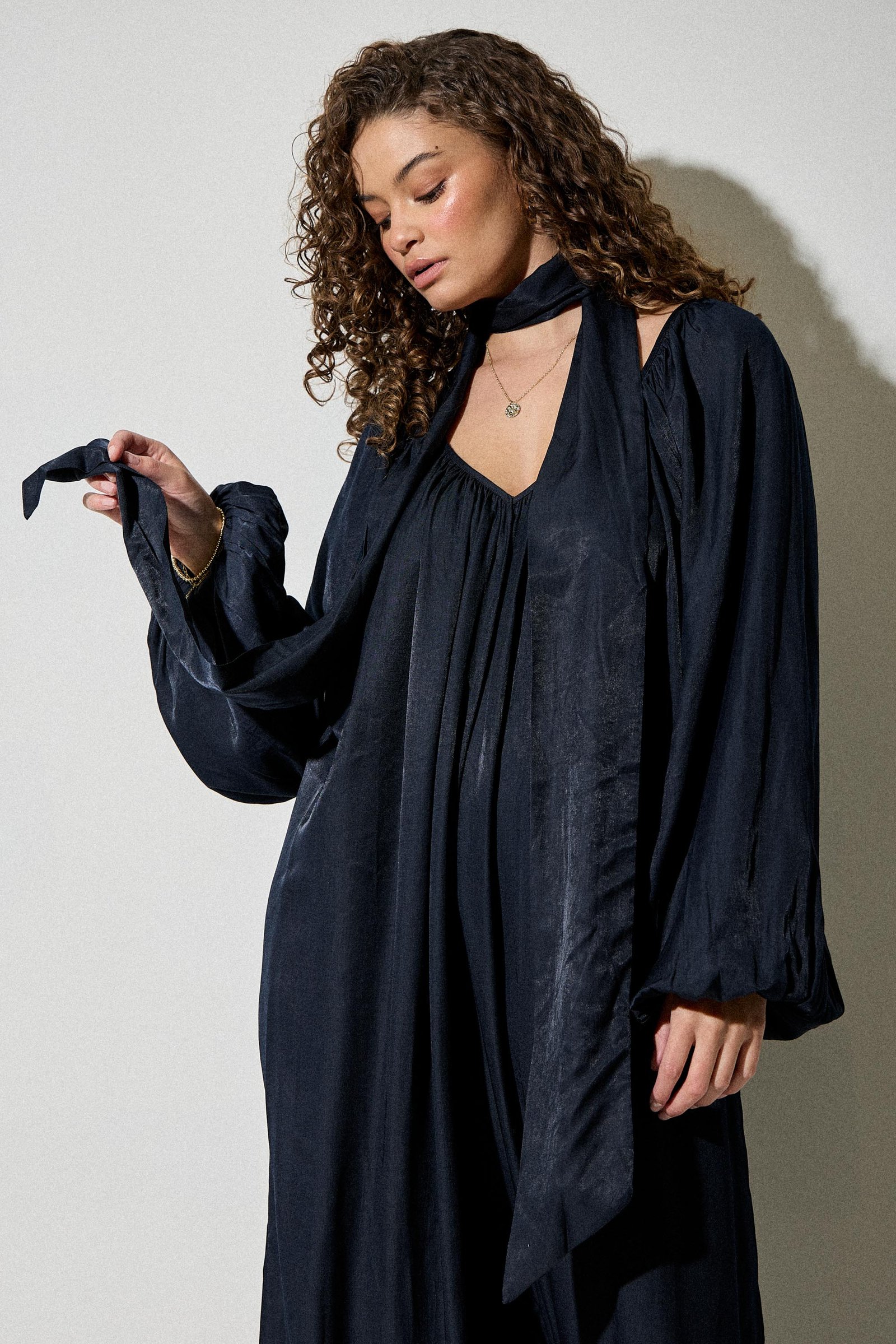 Wide Leg Balloon Jumpsuit