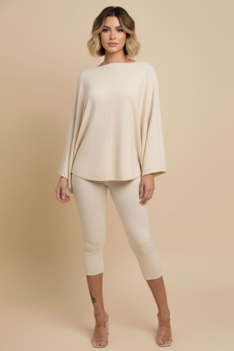 Spring 2-Piece Knit Lounge Set
