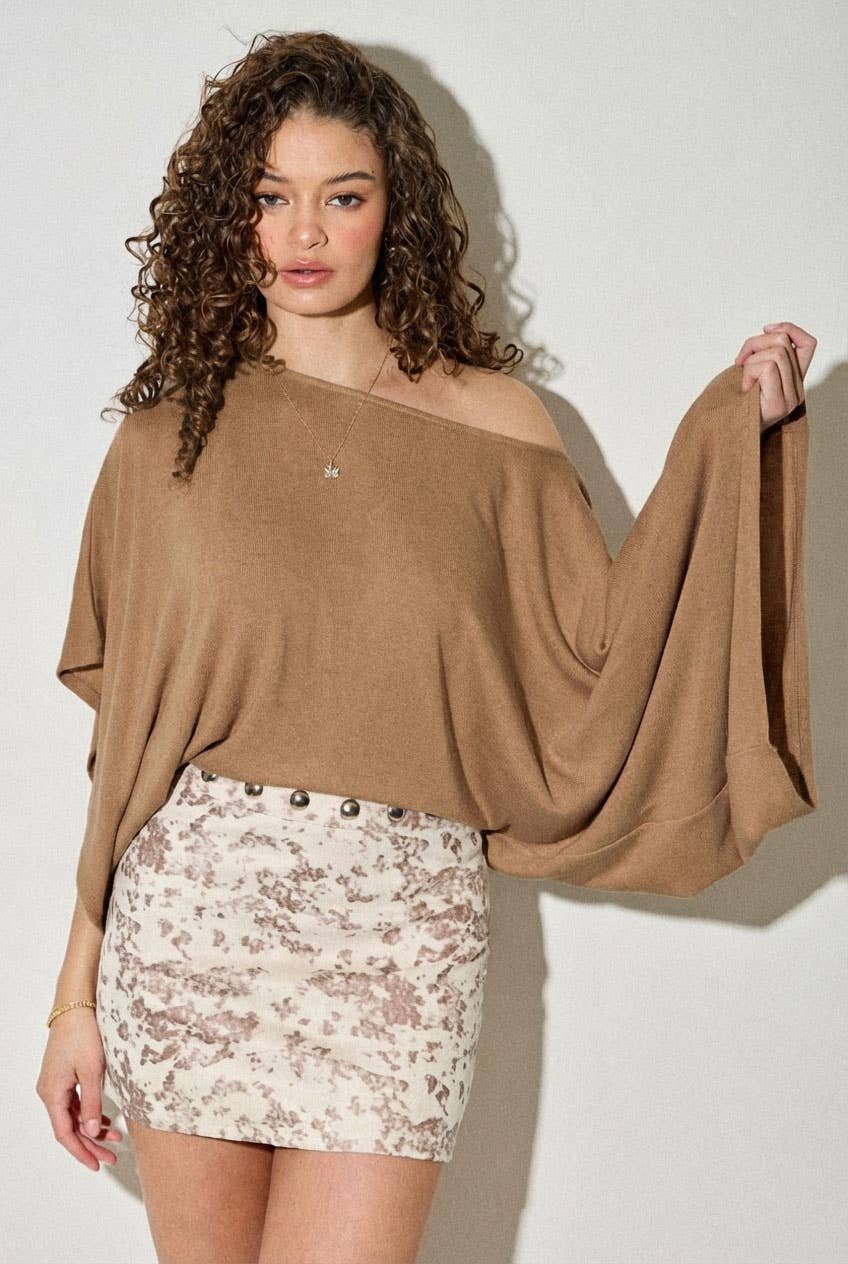 One Shoulder Asymmetrical Top